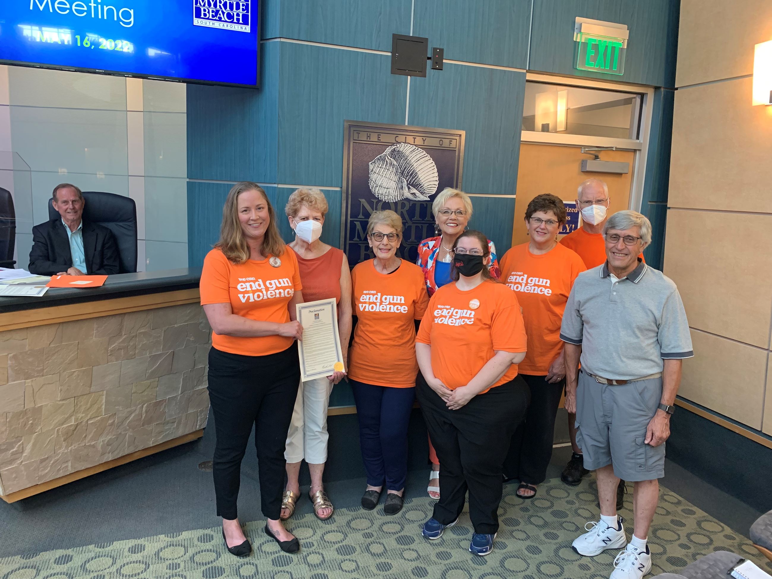 Proclamation Gun Violence Awareness Day