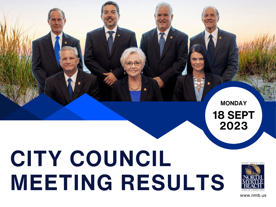 Results: September 18 Council Meeting