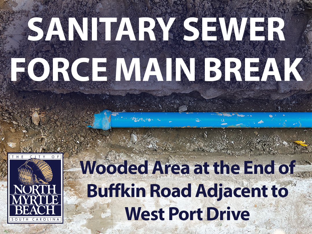 Sanitary Sewer Force Main Break