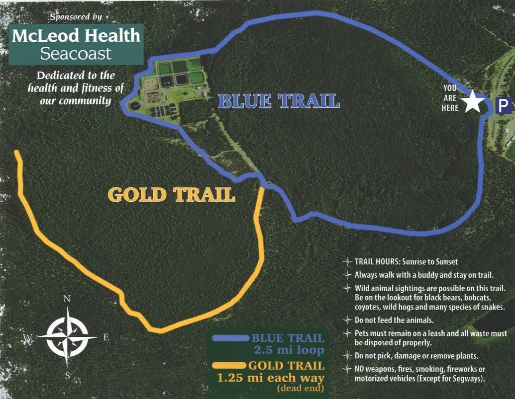 McLeod Health Seacoast Trail Map